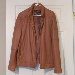 Leather jacket lambskin
